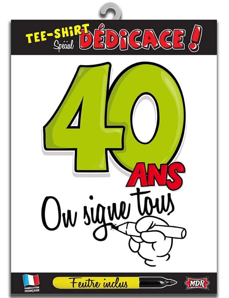 T-Shirt zum 40. Geburtstag