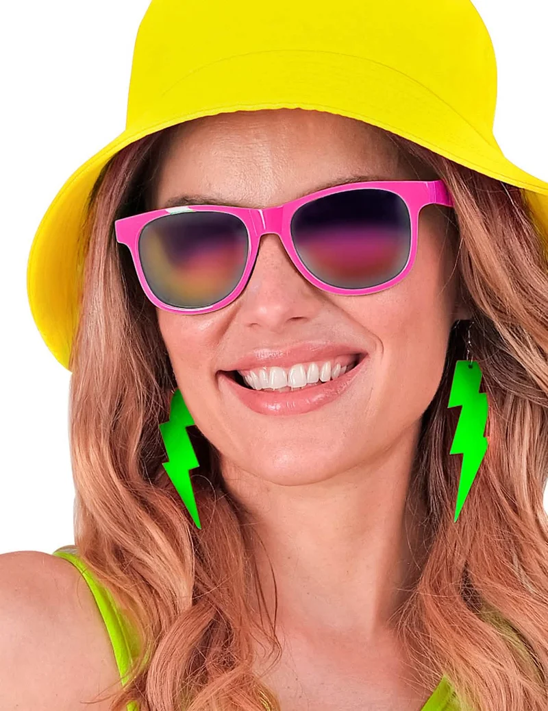 Ohrringe grün disco