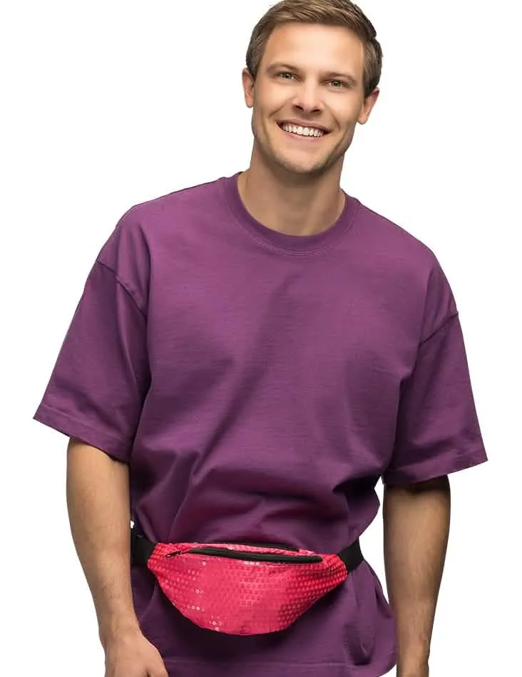 Neonpinke Gürteltasche