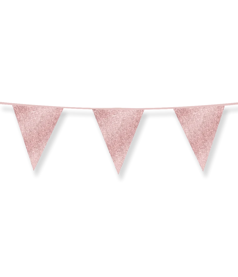 Rose Gold Girlande Glitter 6m