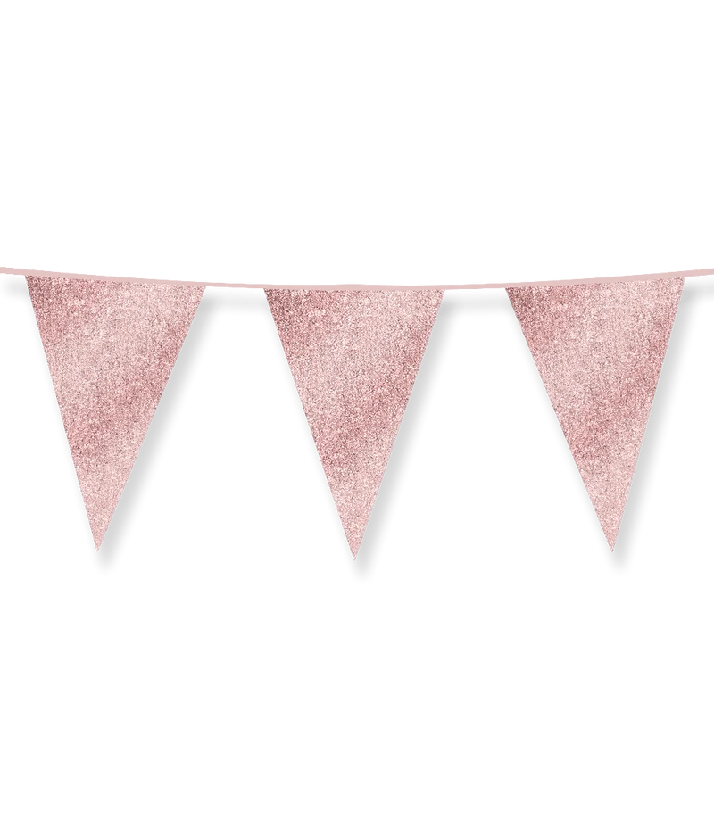 Rose Gold Girlande Glitter 6m