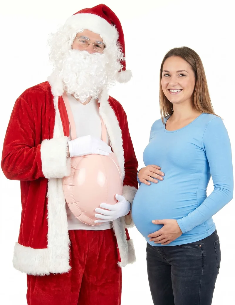 Aufblasbarer Bauch für Erwachsene
