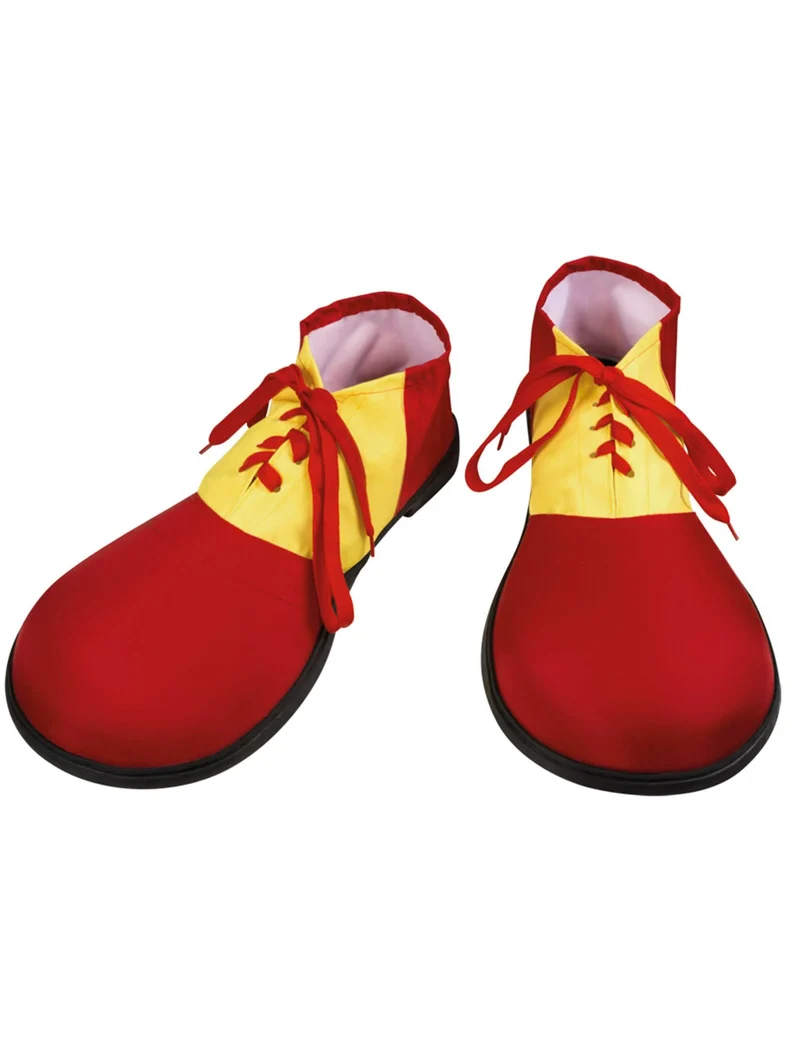 Rote Clown-Schuhe für Erwachsene
