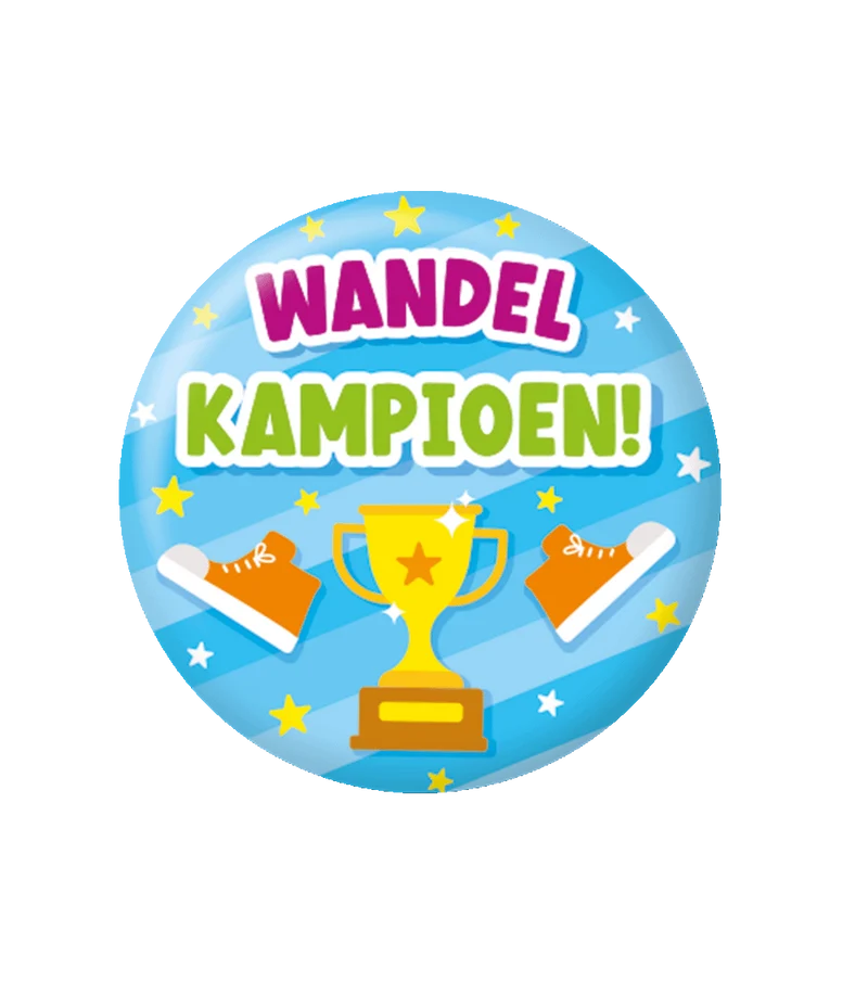 Blauer Knopf Walking Champion 5,5cm