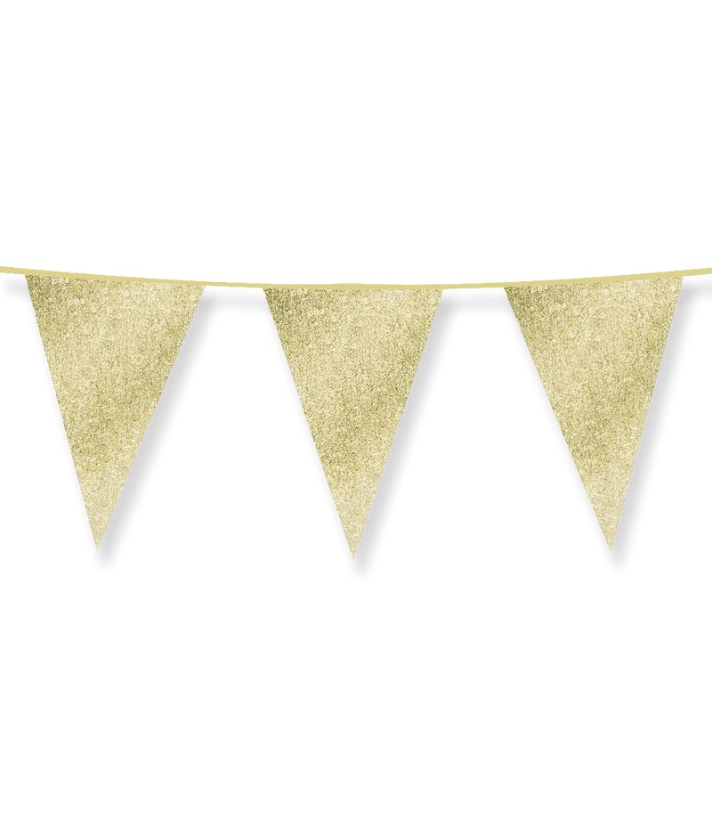 Goldene Girlande Glitter 6m