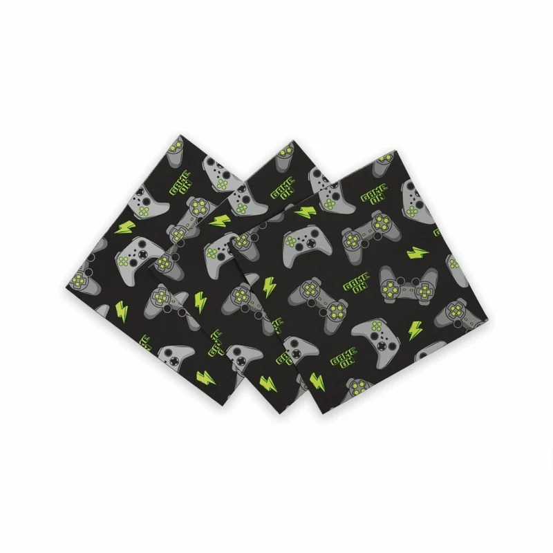 Gaming Party Servietten 3 Lagen 33cm 20 Stk