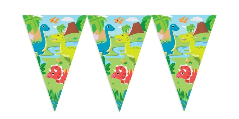 Dinosaurier Girlande 10m