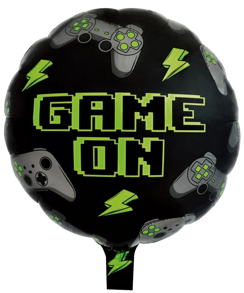 Gaming Party Helium Ballon Spiel auf leerem 45cm