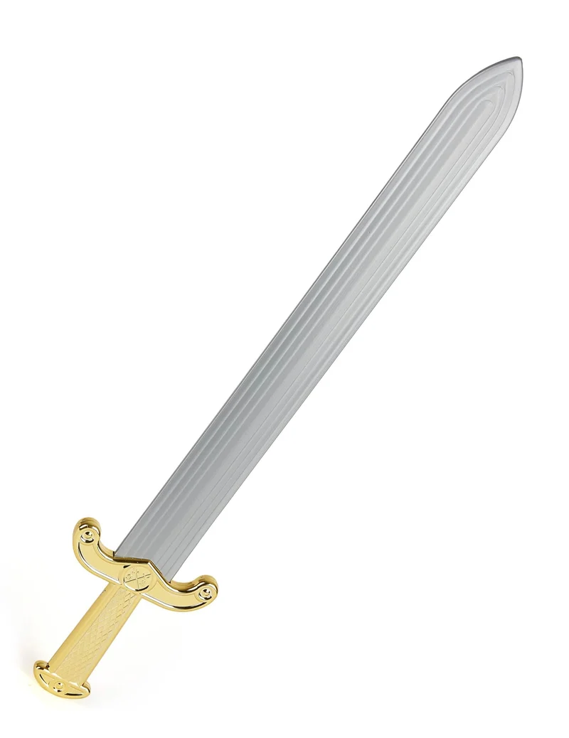 Römer-Gladius Schwert silber-goldfarben 60cm