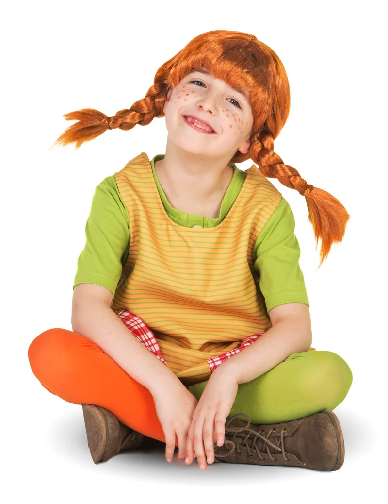 Pippi Langstrumpf™ Perücke für Kinder