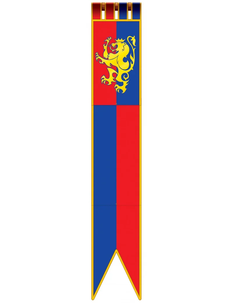 Mittelalterliche Ritter-Hängedeko 1,80 m