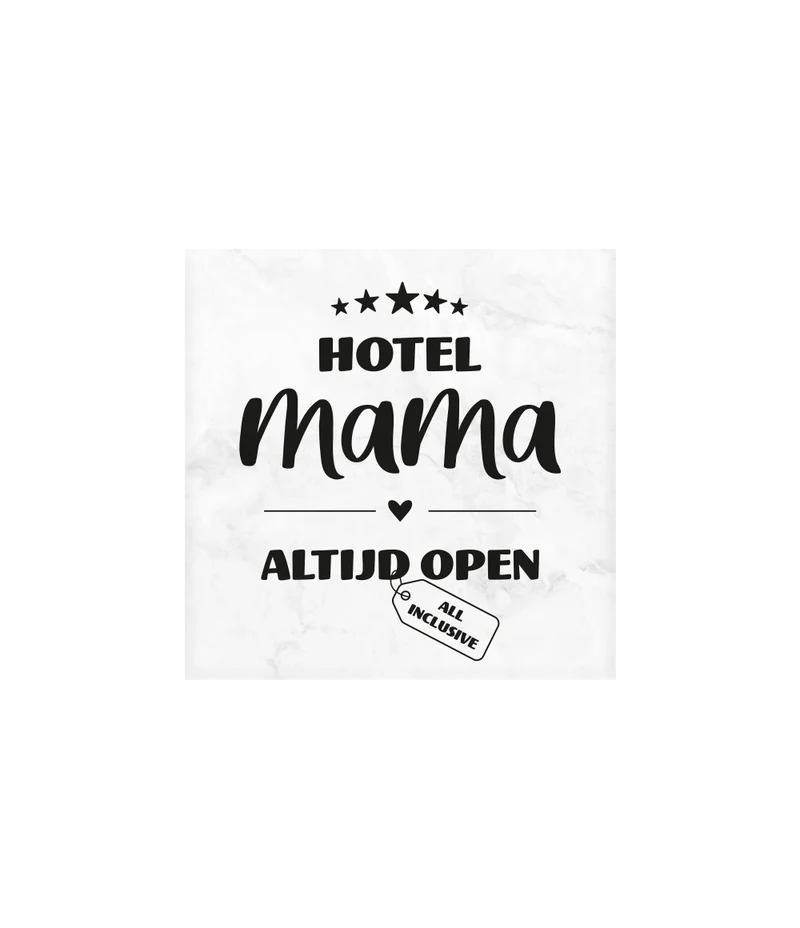 Hotel Mama Marmor Untersetzer 10cm