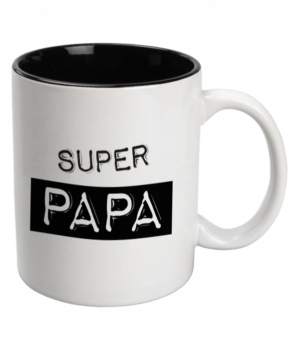 Liebster Daddy Becher Weiß Keramik Liebster Daddy 12cm