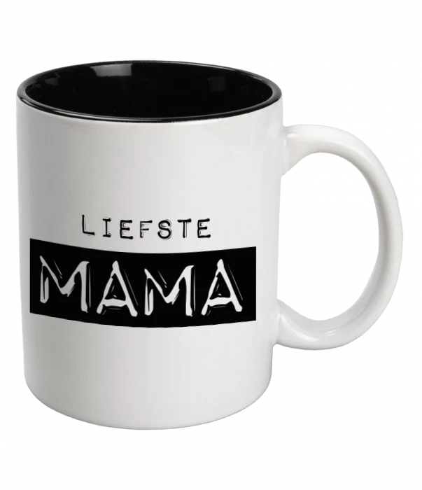 Liebste Mutti Tasse Weiß Keramik Liebste Mutti 12cm