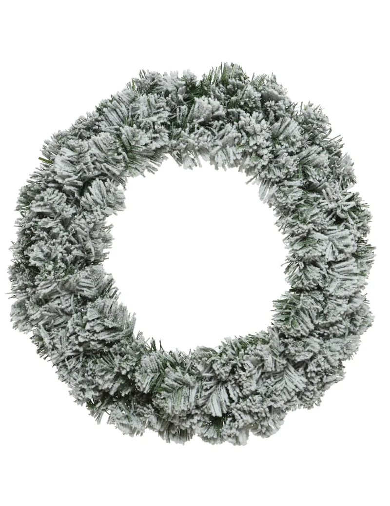 Weihnachtskranz verschneite Tanne 50 cm für Tür