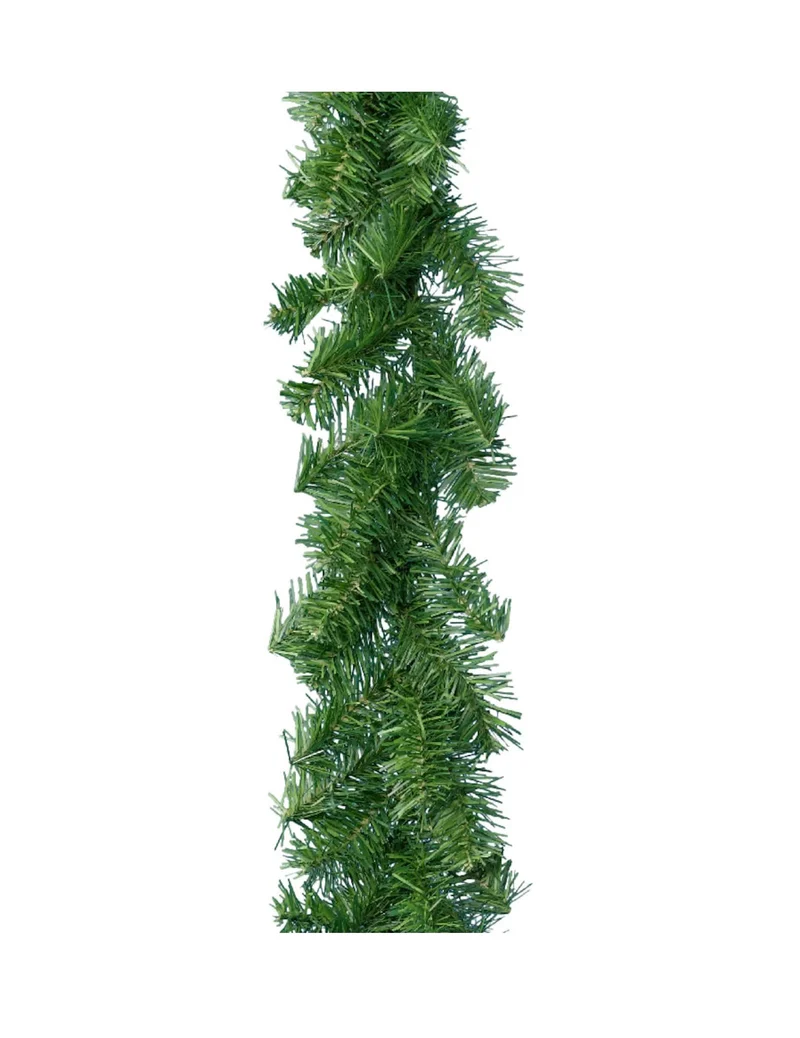 Grüne Tannengirlande 270 cm für Weihnachtsdekoration
