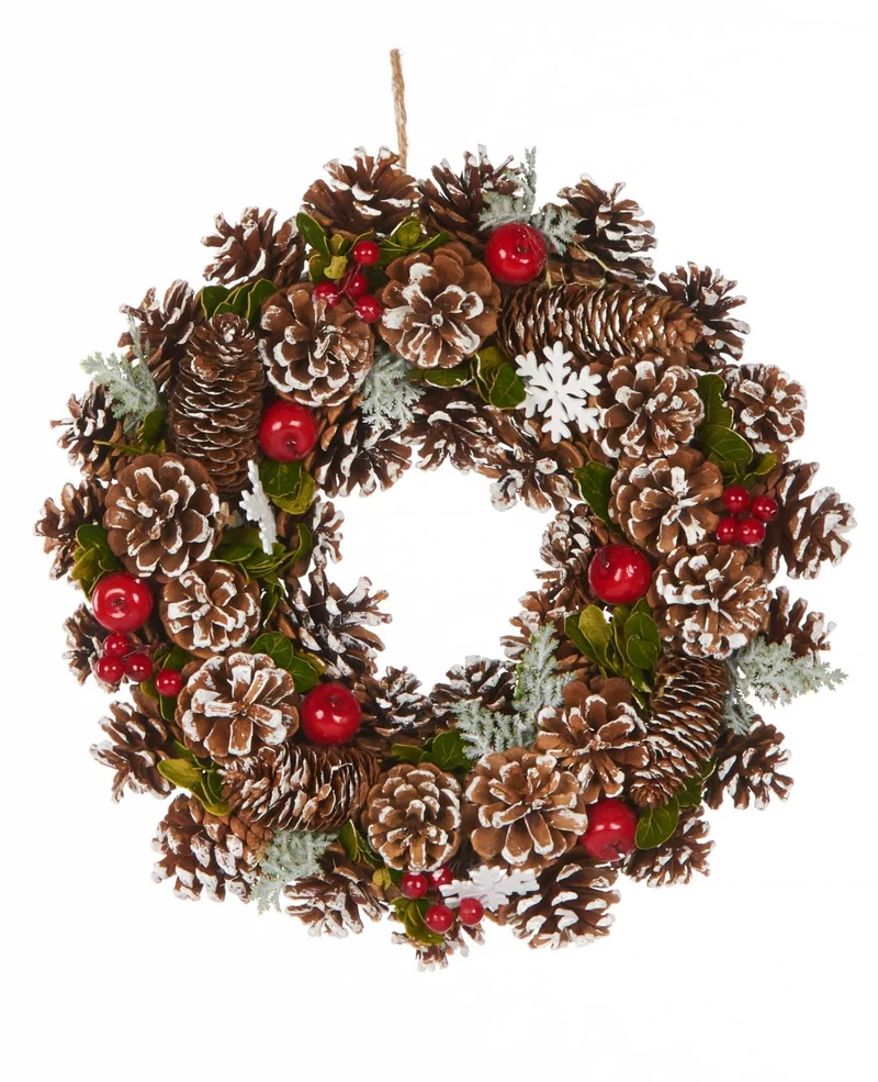 Weihnachtskranz Waldbeeren 35 cm traditionell