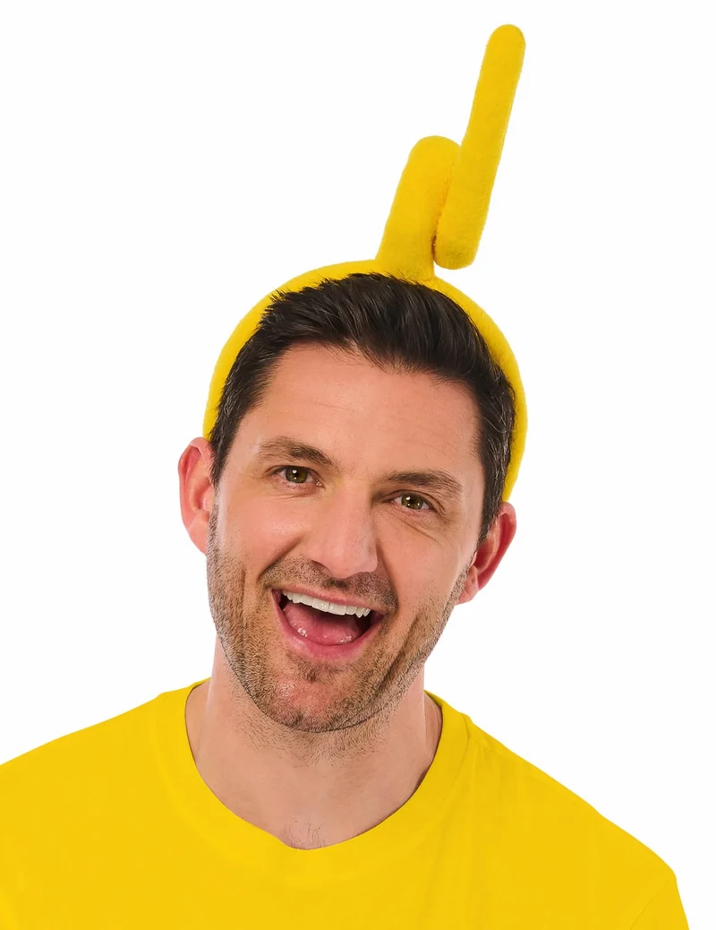 Gelber Laa-Laa Teletubbies™ Haarreif für Erwachsene