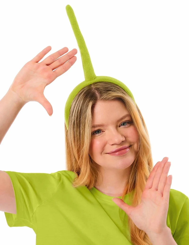 Grüner Haarreif Dipsy Teletubbies™ für Erwachsene