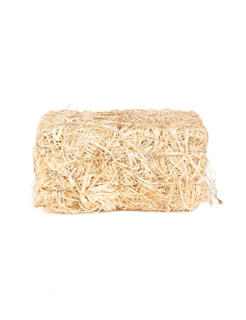 Dekoration Strohballen 25 cm Natur Landhausstil