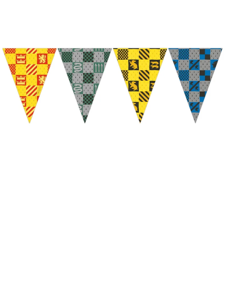 Harry Potter™-Partygirlande Raumdeko 8 Stück bunt 23 cm