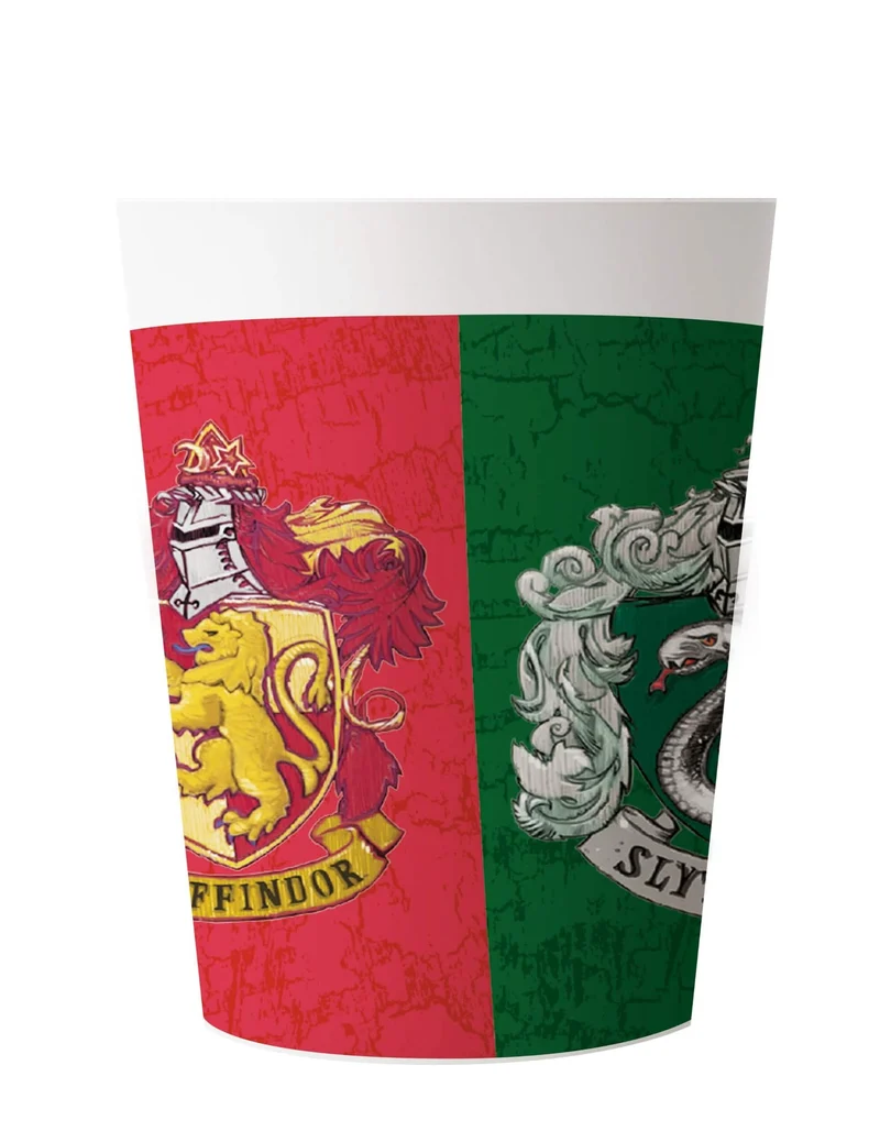 Harry Potter™-Partybecher Zubehör aus Kunststoff 2 Stück bunt 230 ml
