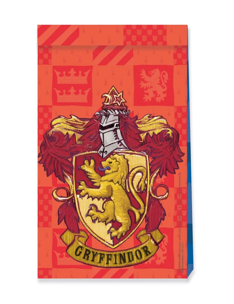 Harry Potter™-Geschenktaschen Kindergeburtstag 4 Stück bunt