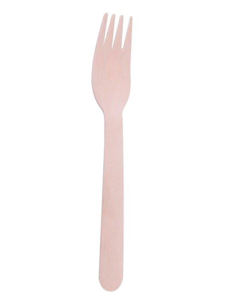 50 umweltfreundliche Holzgabeln 16 cm