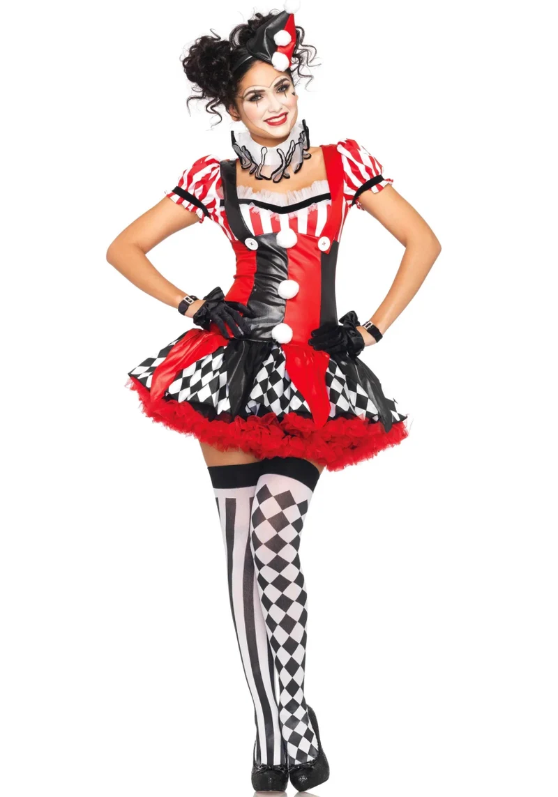 Harlekin Kleid Ladies Leg Avenue