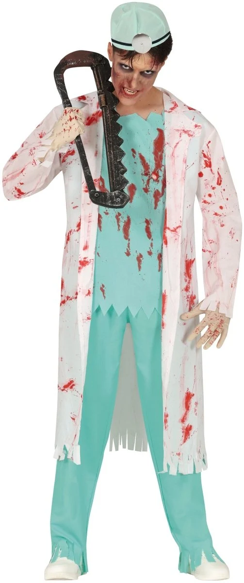 Doktor Kostüm Zombie 3-teilig
