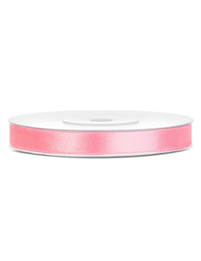 Rosa Satinband 0,6 cm × 25 m