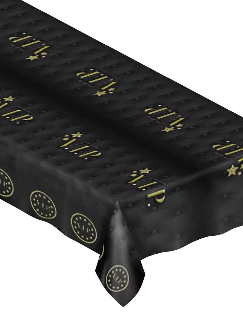 VIP-Plastiktischdecke 270 x 136 cm Hollywood Dekoration