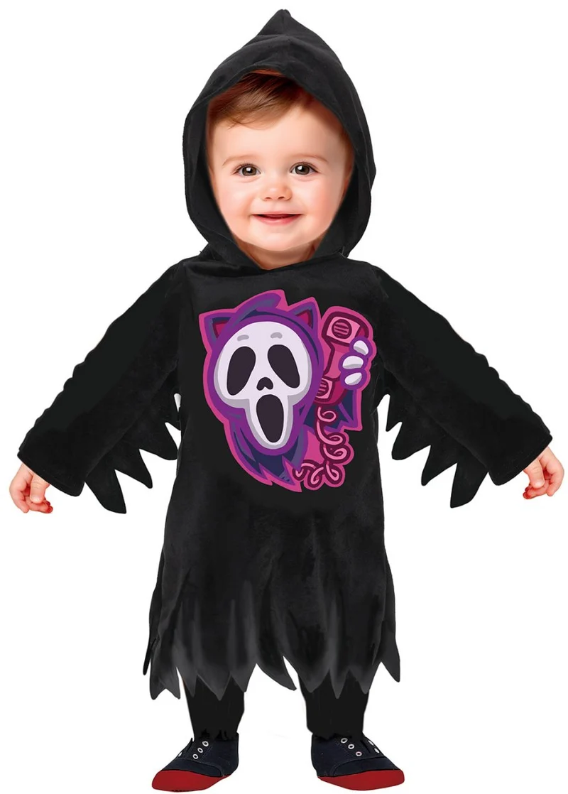 Halloween Kostüm Baby Totenkopf