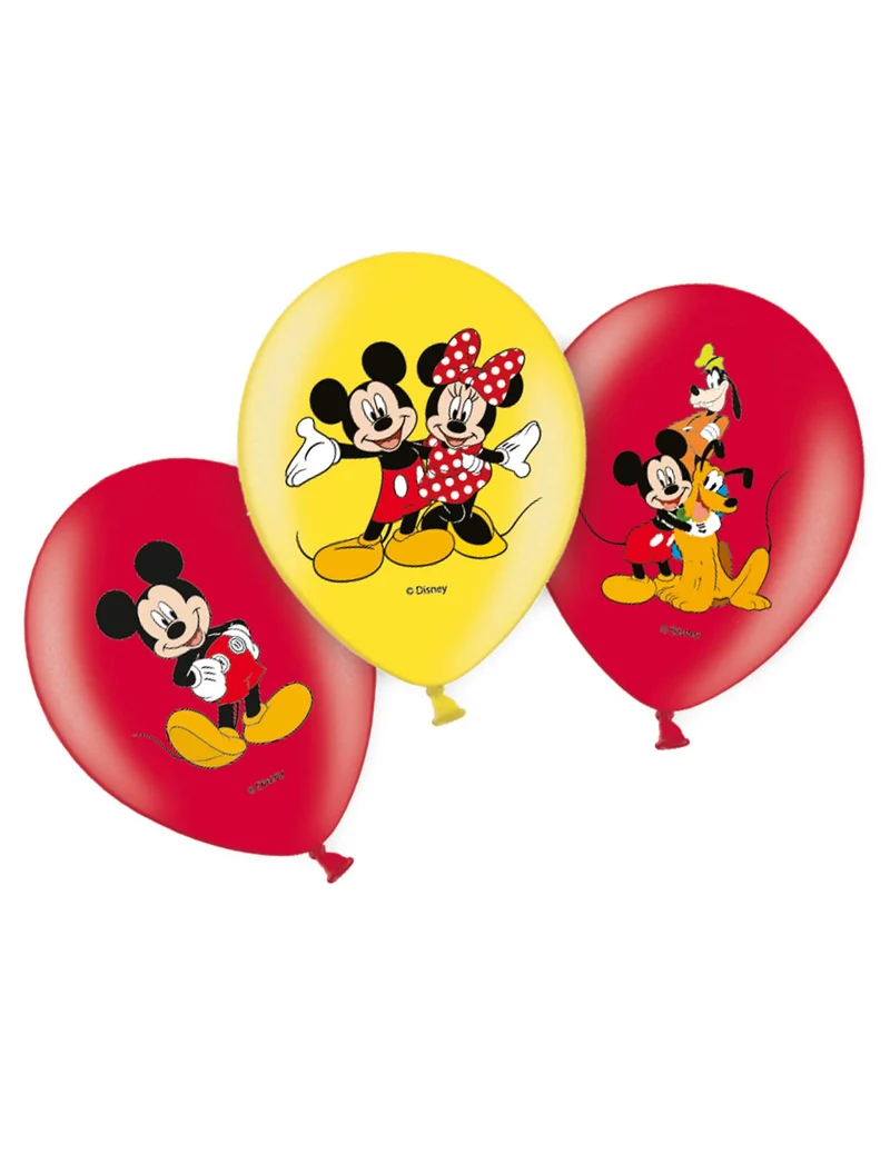6 Mickey™ Latexballons