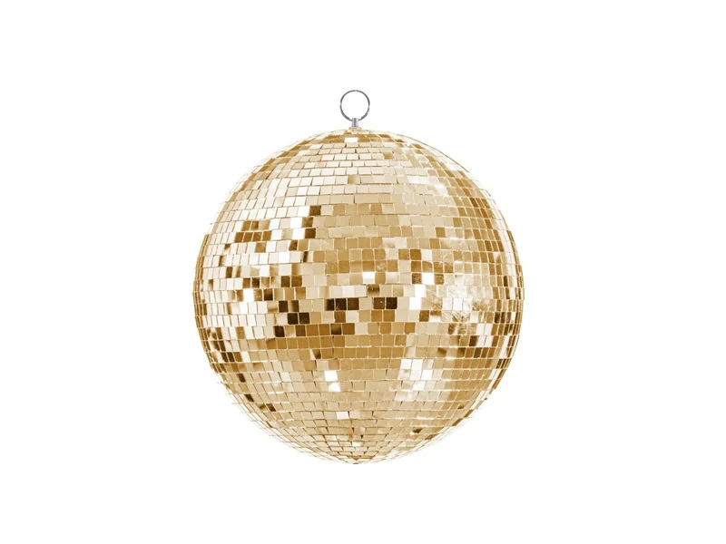 Goldener Discoball 30cm