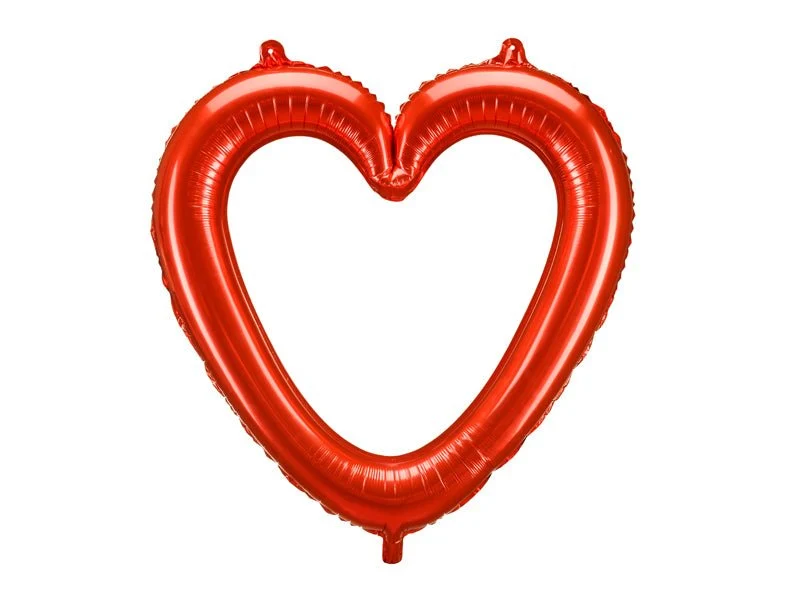 Herz Helium Ballon Rot 86cm