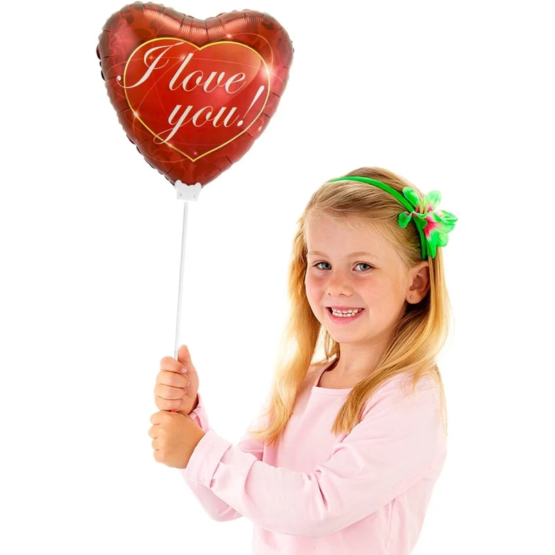 Herz Helium Ballon Mini Leer 23cm
