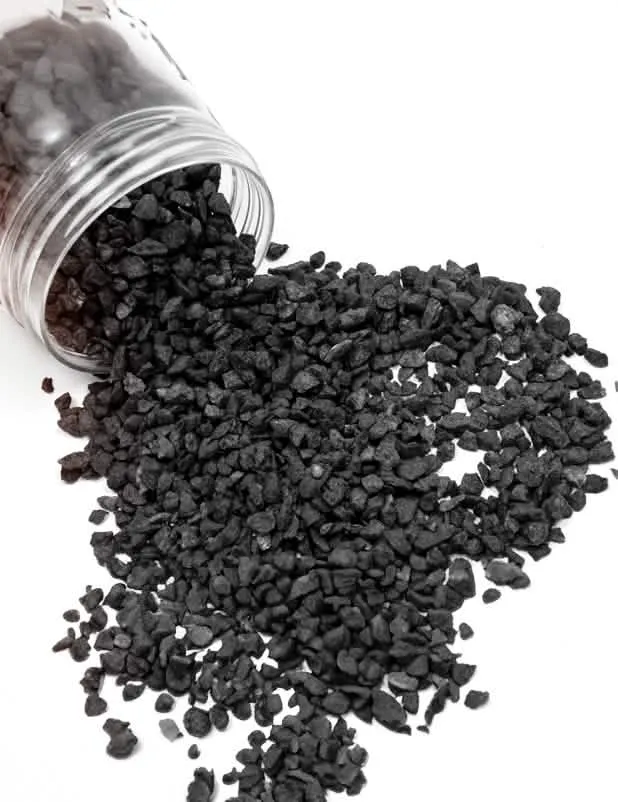 Schwarzer Zierkies 400 gr 2-4 mm