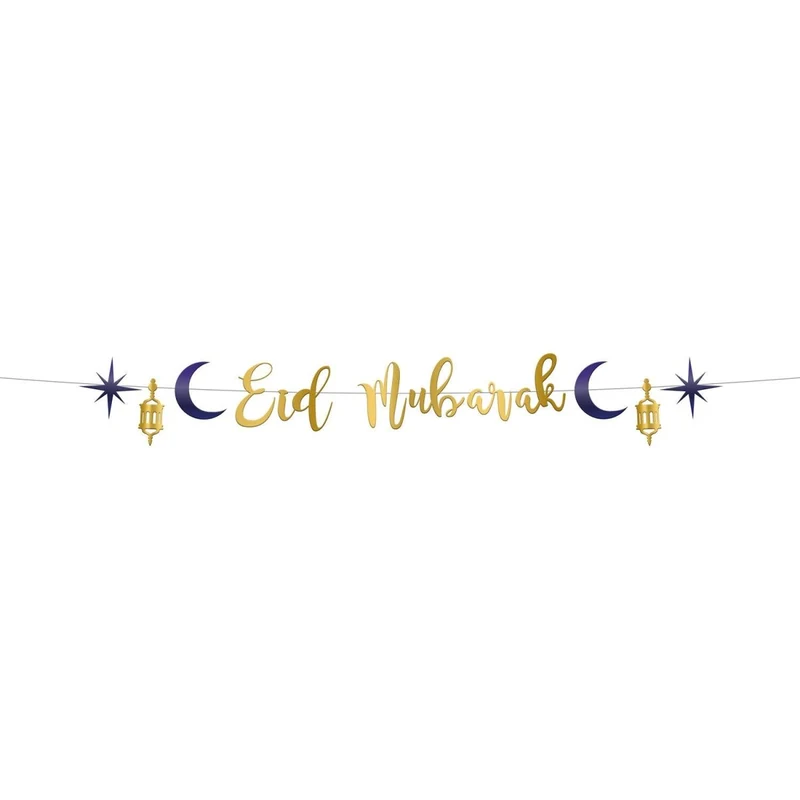 Eid Mubarak Buchstabengirlande 1,50m