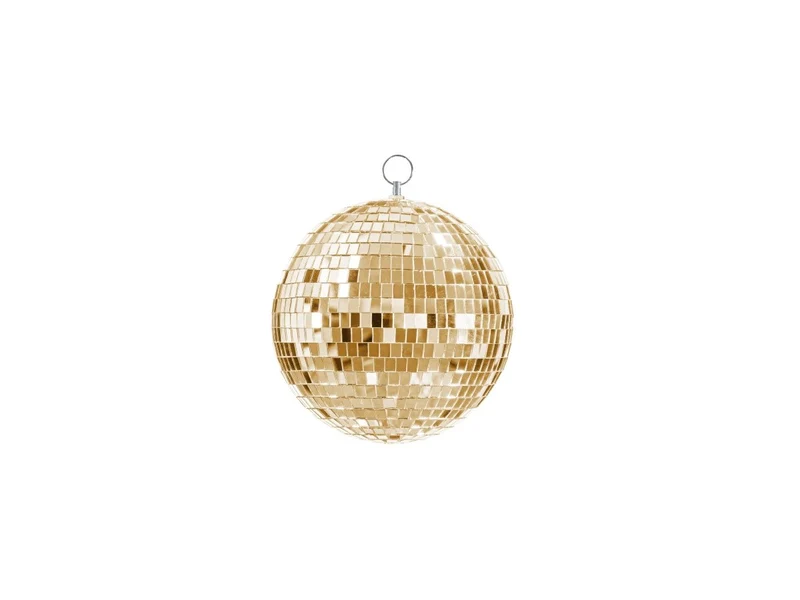 Goldener Discoball 20cm