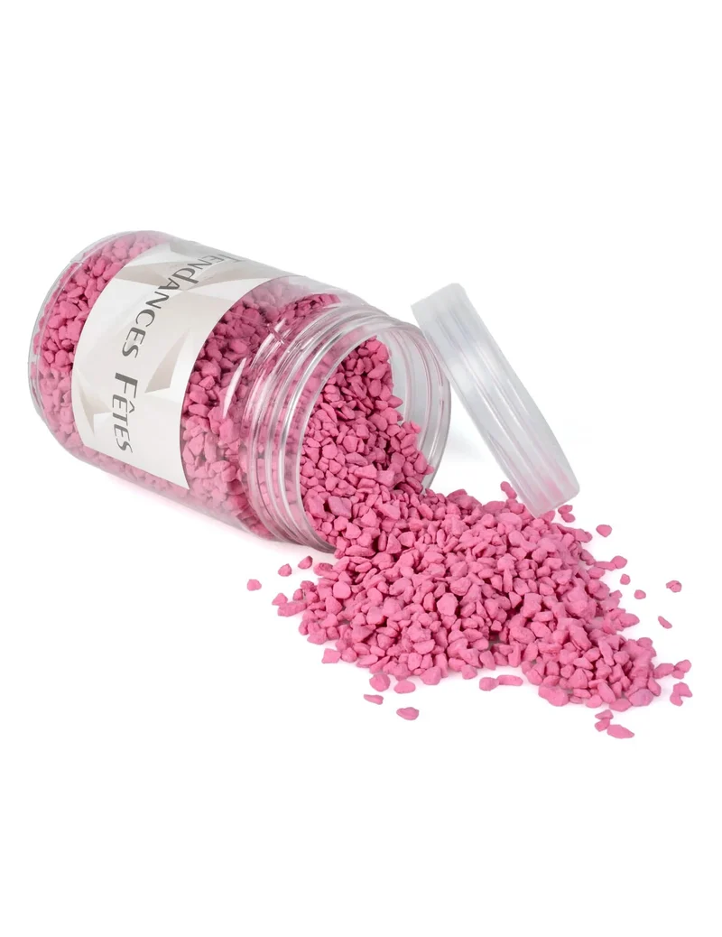 Fuchsia Deko-Kies 400 g 2-4 mm