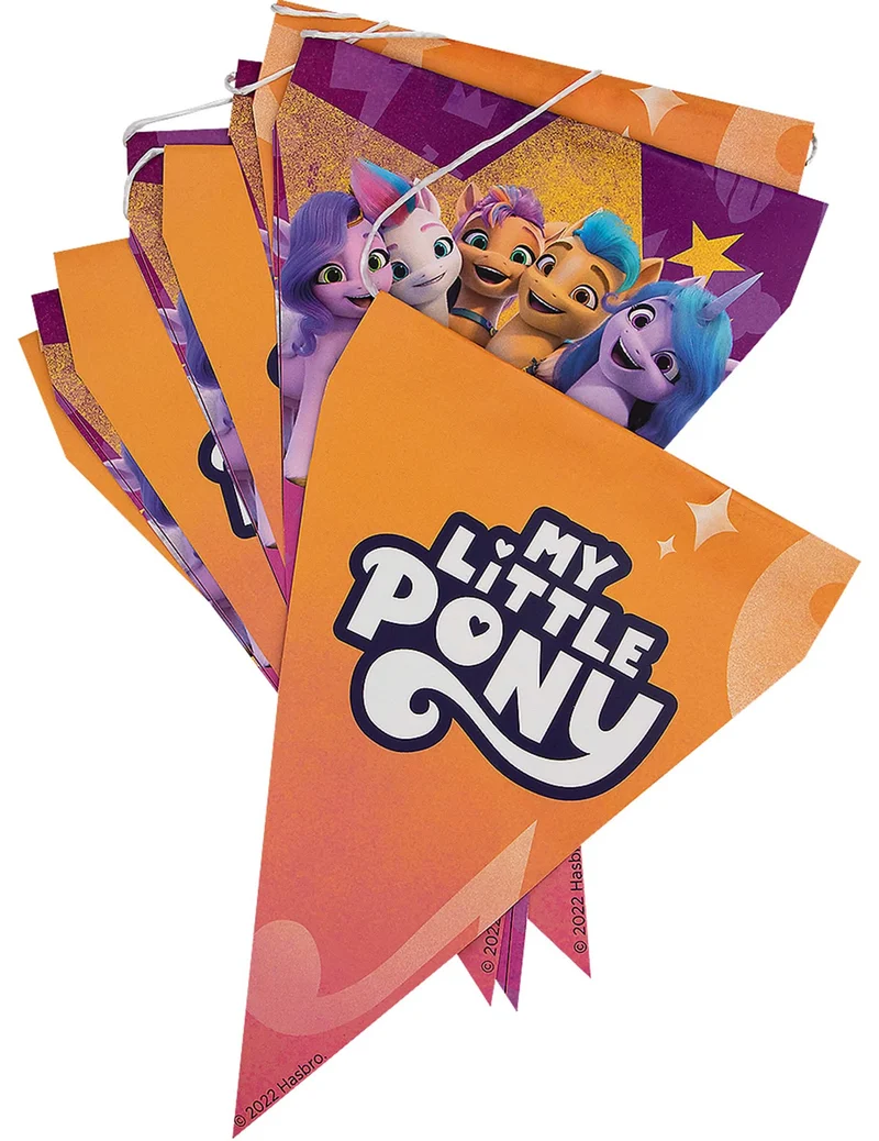My Little Pony™ Wimpelgirlande 3m