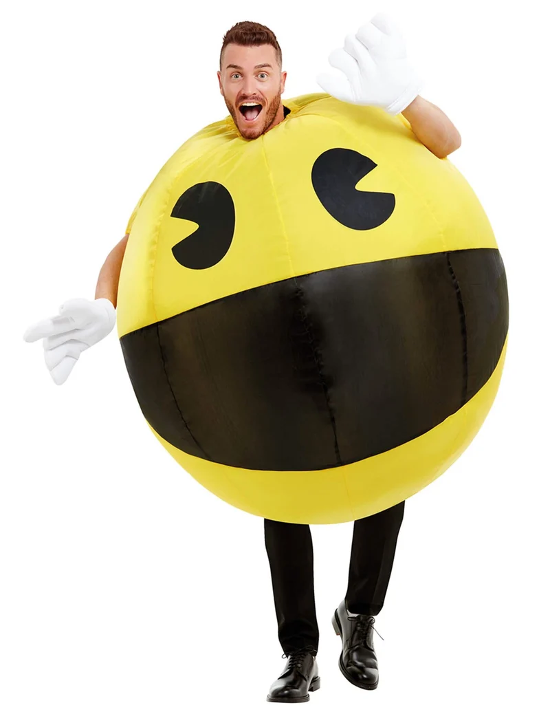 Pac-Man™ Kostüm aufblasbar erwachsene