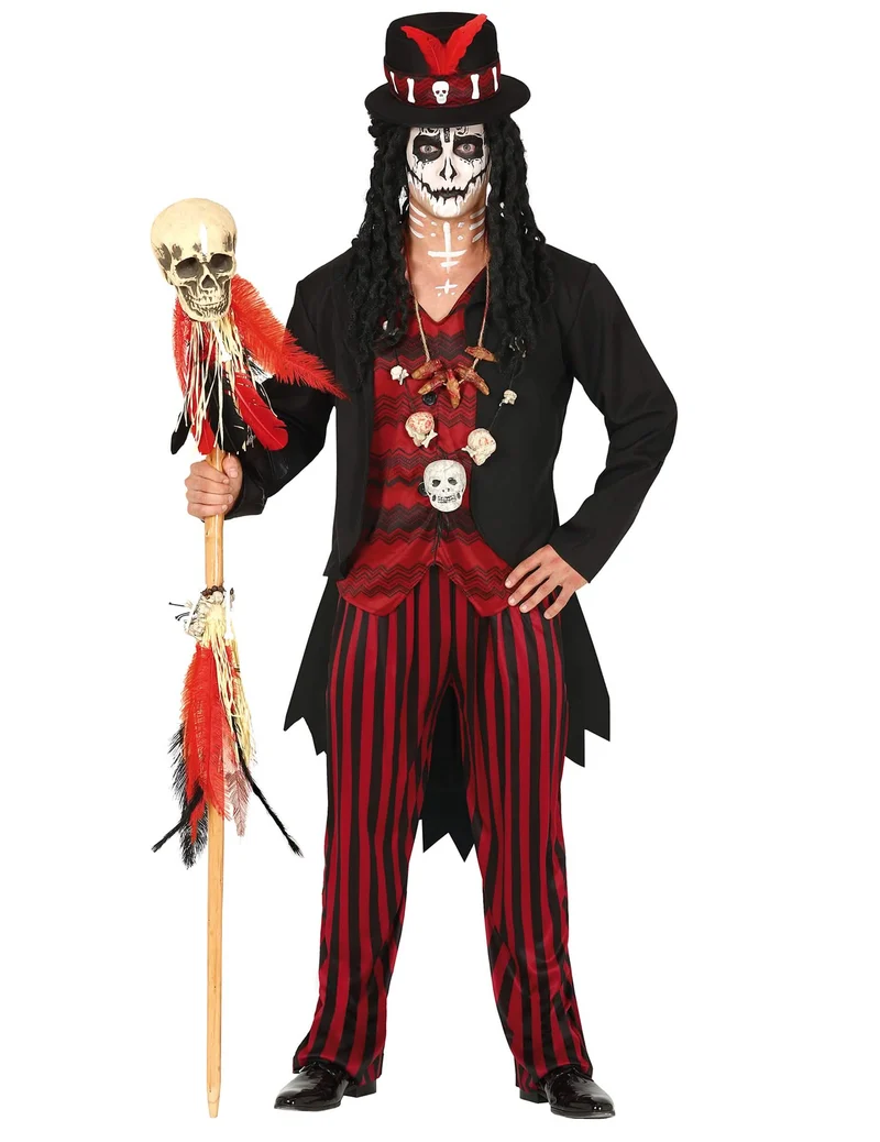Voodoo Priester Kostüm für Jugendliche
