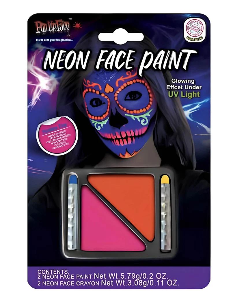 Neon Farbpalette in Pink und Orange