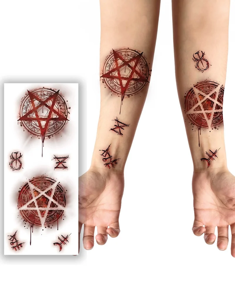 Satanische Tattoos