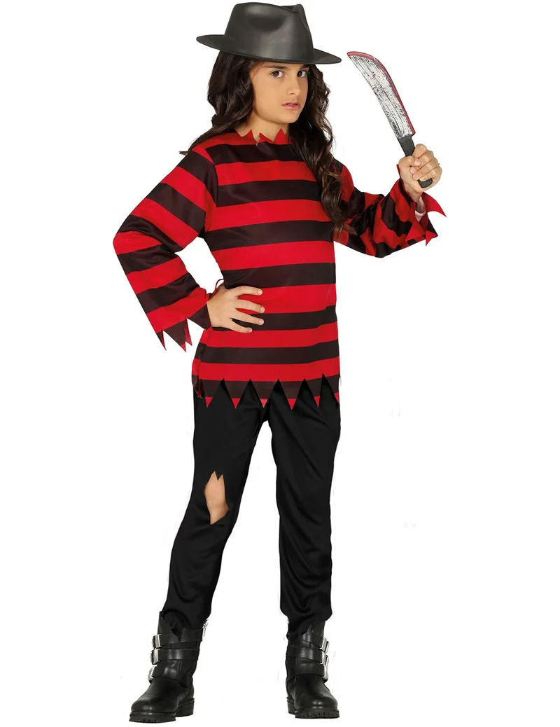 Nightmare Killer Kostüm für Kinder