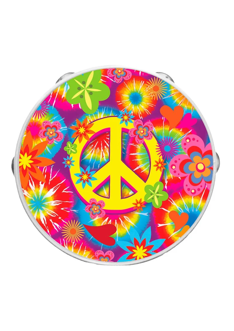 Hippie 60S Tamburin 17cm