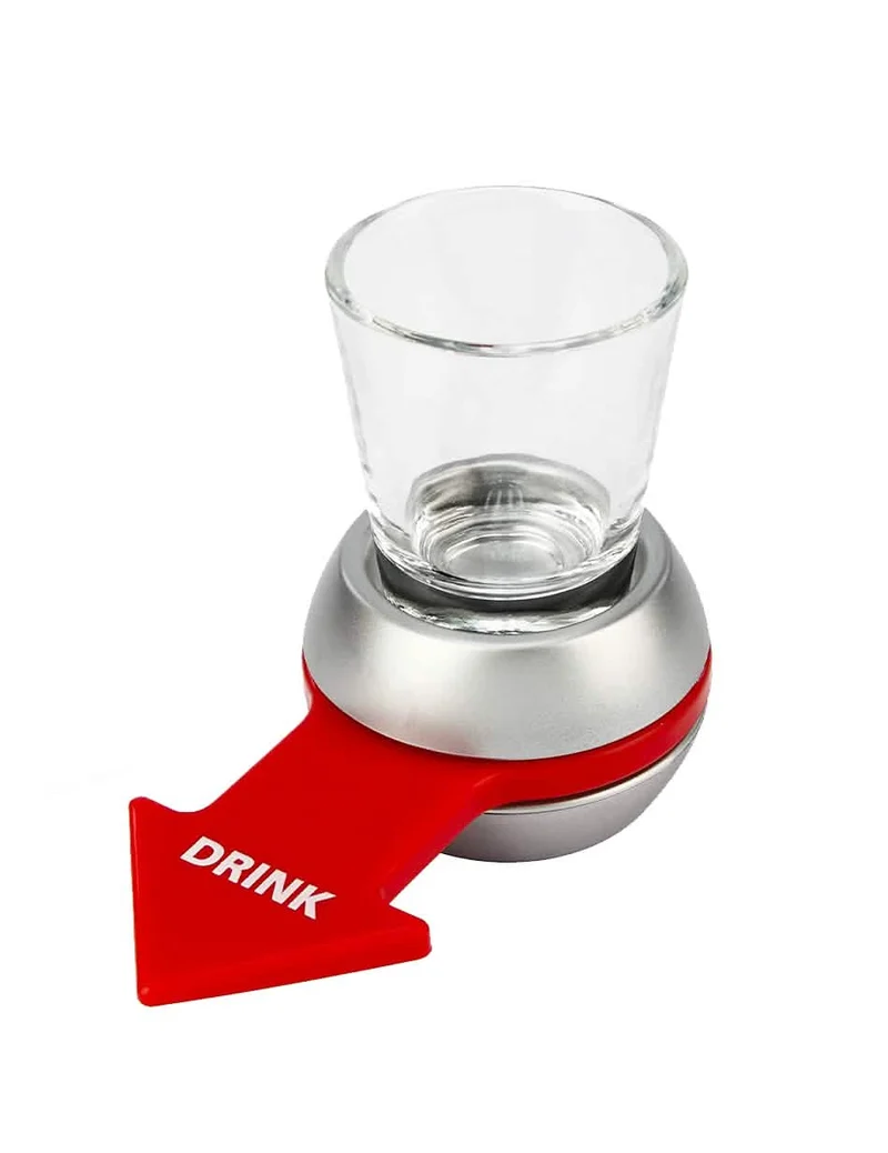 Drehen Sie das Shot-Aperitif-Spiel