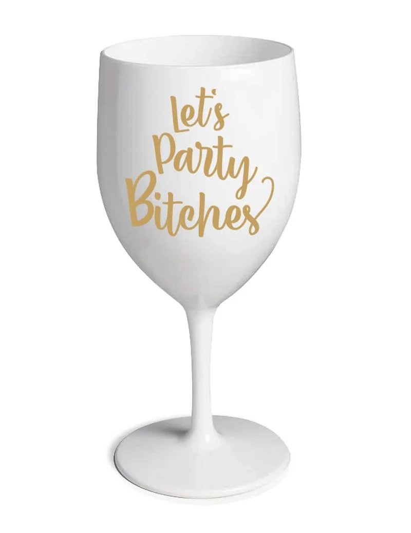 Glas Let's Party Bitches JGA